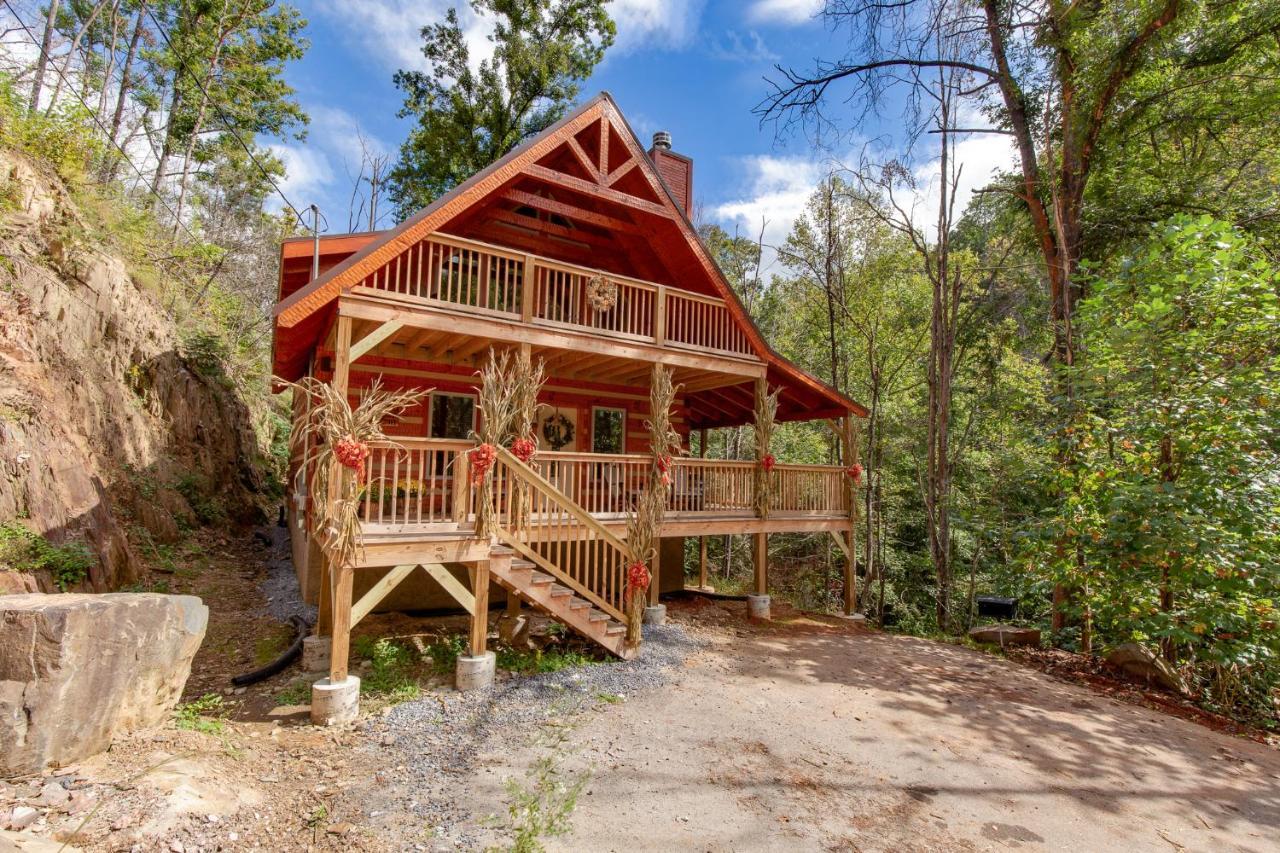 Lovers Hideaway Villa Gatlinburg Bagian luar foto